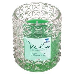 Vela aromatica castical diamon 8x9cm         cx:036