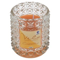 Vela aromatica castical diamon 8x9cm         cx:036