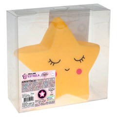 Luminaria estrela a bateria 13,5cm