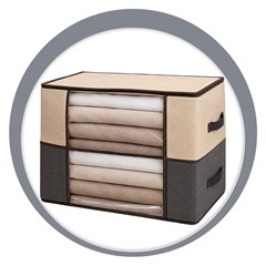 Organizador c/visor 30x30x15cm