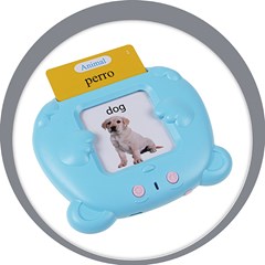 Jogo didatico baby espanhol/ingles c/112 cards
