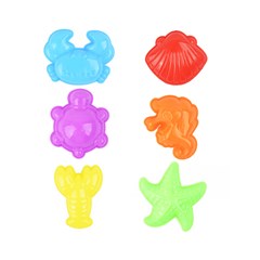 Kit*** areia com piscina e animais marinhos