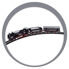 Trem classico 13 pecas trilho redondo