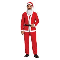 Fantasia papai noel adulto