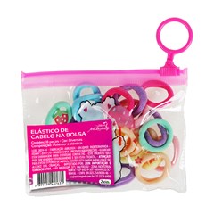 Elastico cabelo fino bolsa 6un c/18pcs  cx:072