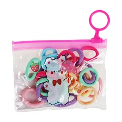 Elastico cabelo fino bolsa 6un c/18pcs  cx:072