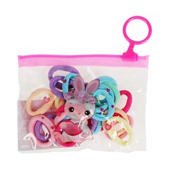 Elastico cabelo fino bolsa 6un c/18pcs  cx:072