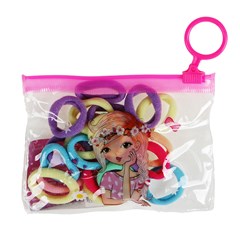 Elastico cabelo fino bolsa 6un c/18pcs  cx:072