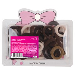 Elastico de cabelo fino c/25pcs              cx:120