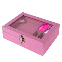 Porta joia c/visor e trava 20,5x5x15cm       cx:024