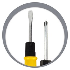 Kit ferramentas 4pcs c/martelo                         cx:060