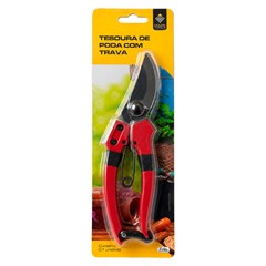 Tesoura de poda c/trava 18cm                 cx:120