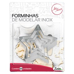 Molde p/biscoitos 3pcs