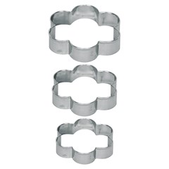 Molde p/biscoitos 3pcs