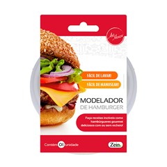 Modelador de hamburger plast 12cm