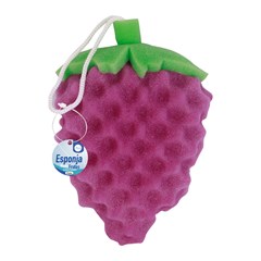 Esponja banho frutas 13cm