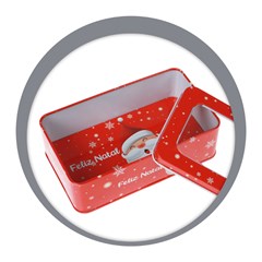 Lata retangular c/visor 10x16x5cm          cx:0048