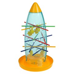 Jogo foguete cai astronautas