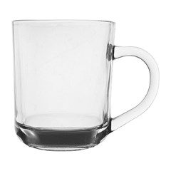 Caneca vidro classic 220ml 3pcs    cx:016