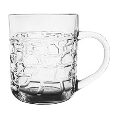 Caneca vidro kratos 220ml 3pcs      cx:016