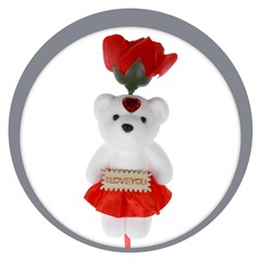 Rosa artificial urso p/presente              cx:072