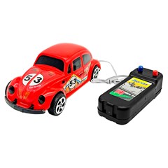 Carro c/r 3 funcoes beatle c/fio 12cm