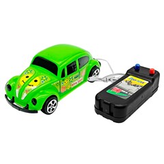 Carro c/r 3 funcoes beatle c/fio 12cm