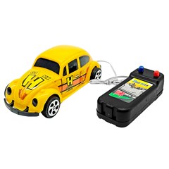 Carro c/r 3 funcoes beatle c/fio 12cm