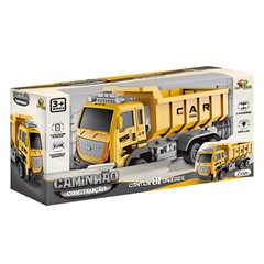 Caminhao c/r 7 funcoes 1:16 construcao       cx:006