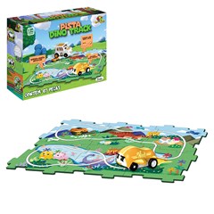 Pista carro magnetica 6pcs 37x25cm           cx:012