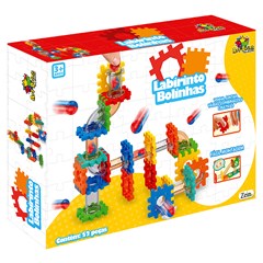 Pista formas e blocos tubular 52pcs          cx:012