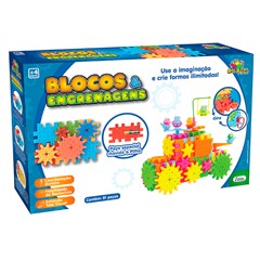 Blocos de montar engrenagens 81pcs           cx:006