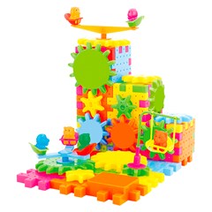 Blocos de montar engrenagens 81pcs           cx:006