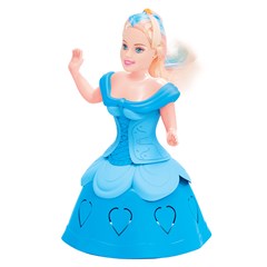Boneca amy dancarina c/som e luz 18cm        cx:024