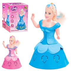 Boneca amy dancarina c/som e luz 18cm        cx:024