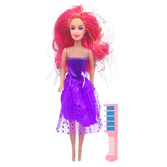 Boneca joyce pinta cabelo 29cm               cx:00012