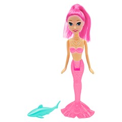 Boneca amy sereia c/peixe 18cm               cx:096