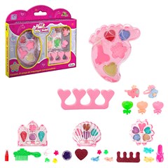 Kit maquiagem para boneca c/acessorios 4mod  cx:024