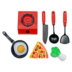 Kit cozinha 8pcs 13x7cm                    cx:048