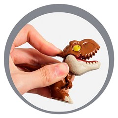 Dinossauro mini articulado sort 8x4cm        cx:048