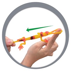 Reptil emborrachado sort 15cm                cx:120