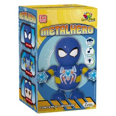 Robo hero dancarino c/som e luz 20cm         cx:012