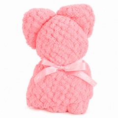 Toalha em formato de urso 21cm               cx:036
