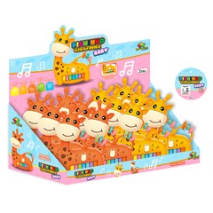 Piano girafinha c/luz 17x13cm                cx:00024