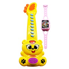 Guitarrinha c/ relogio 24x9cm                cx:024