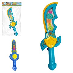 Espada c/som e luz 36cm                      cx:024
