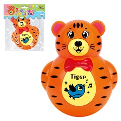 Tigre musical c/luz teimoso 15cm             cx:024