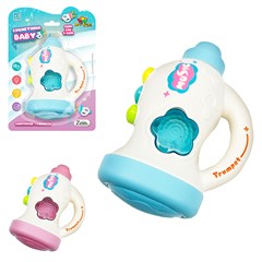 Cornetinha baby c/som e luz 12cm           c cx:024