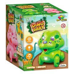 Dino c/movimento som e luz 14cm              cx:012