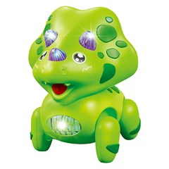 Dino c/movimento som e luz 14cm              cx:012